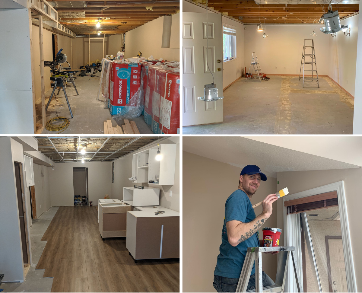 Kamloops Home Renovations mid-way point with purchase plus improvement mortgage